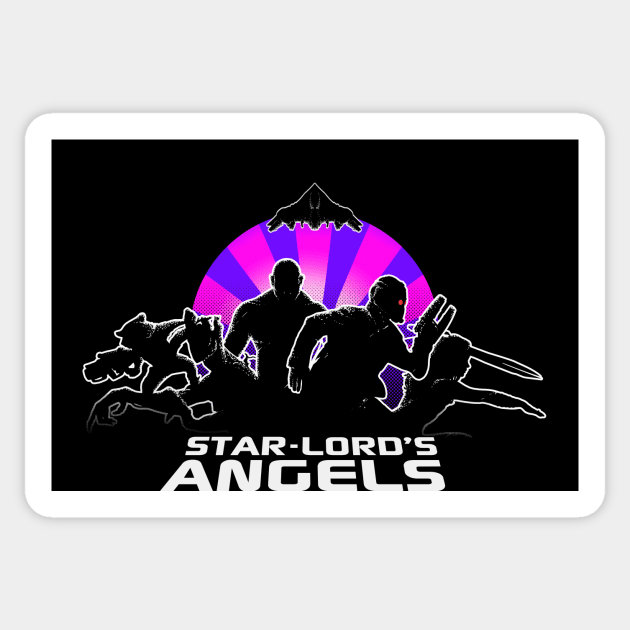 Star-Lord's Angels Sticker by BER